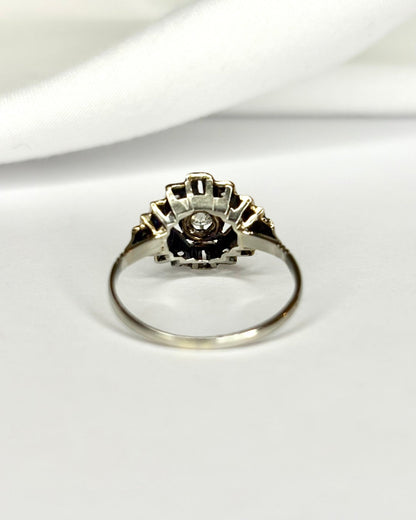 Bague Art Déco Diamants "Amanda" - Elliade Paris