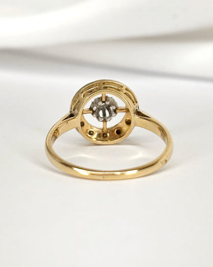 Bague Art - Déco Diamants "Ania" - Elliade Paris