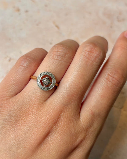 Bague Art - Déco Diamants "Ania" - Elliade Paris