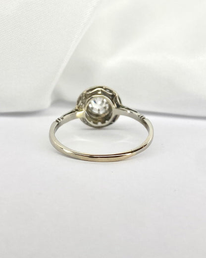 Bague Art Deco Diamants &quot;Anora&quot; - Elliade Paris