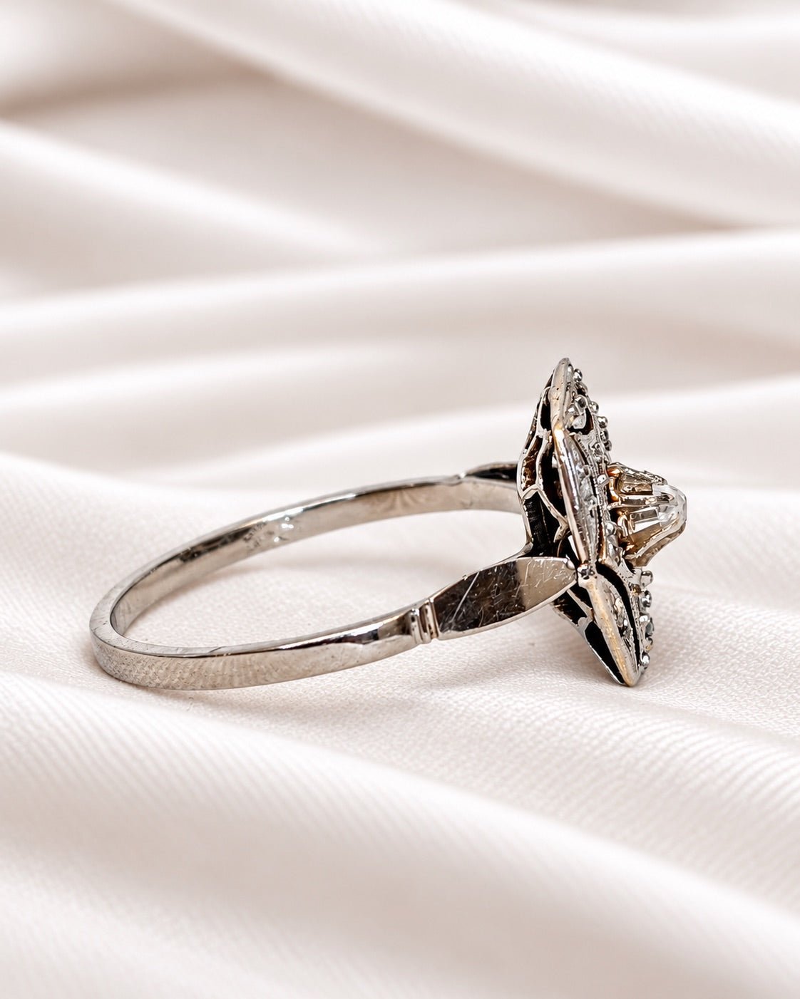 Bague Art-Déco Diamants "Anouchka" - Elliade Paris