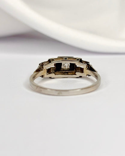 Bague Art Déco Diamants "Carina" - Elliade Paris