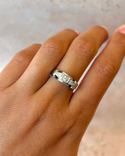 Bague Art-Déco Diamants "Chiara" - Elliade Paris