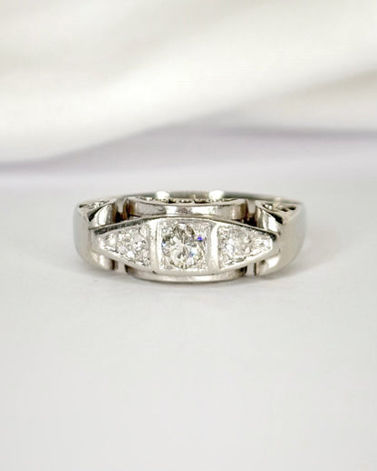 Bague Art-Déco Diamants "Chiara" - Elliade Paris