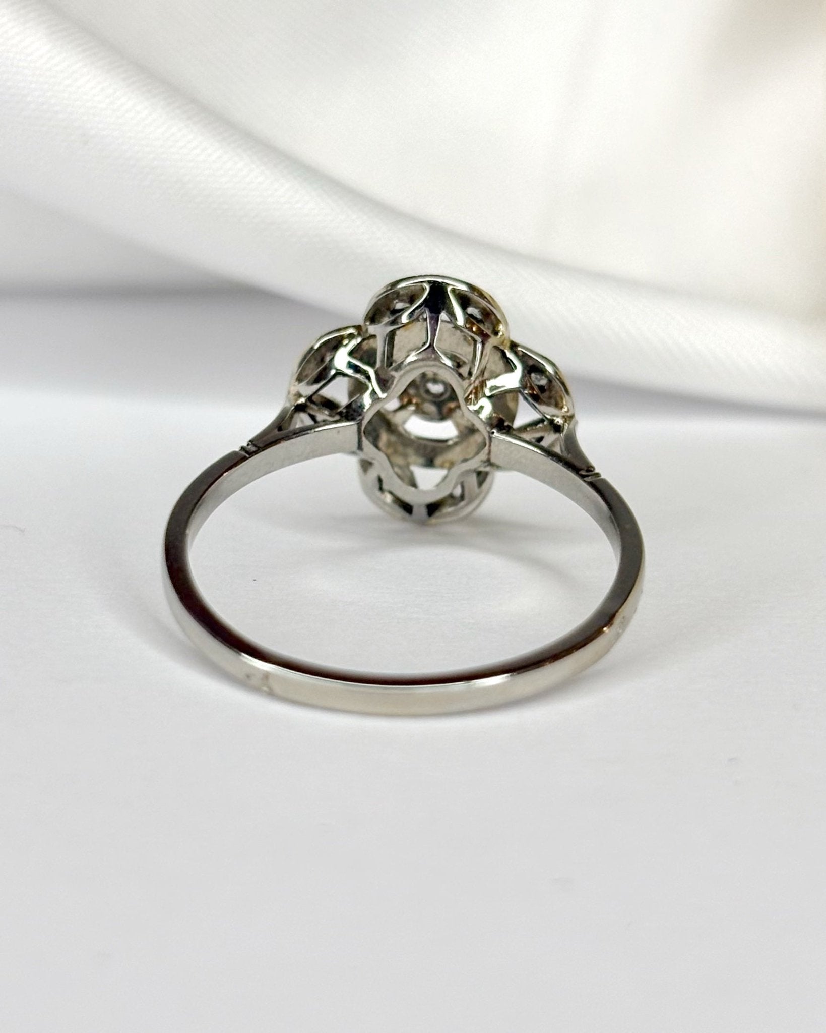 Bague Art - Déco Diamants "Chloé" - Elliade Paris