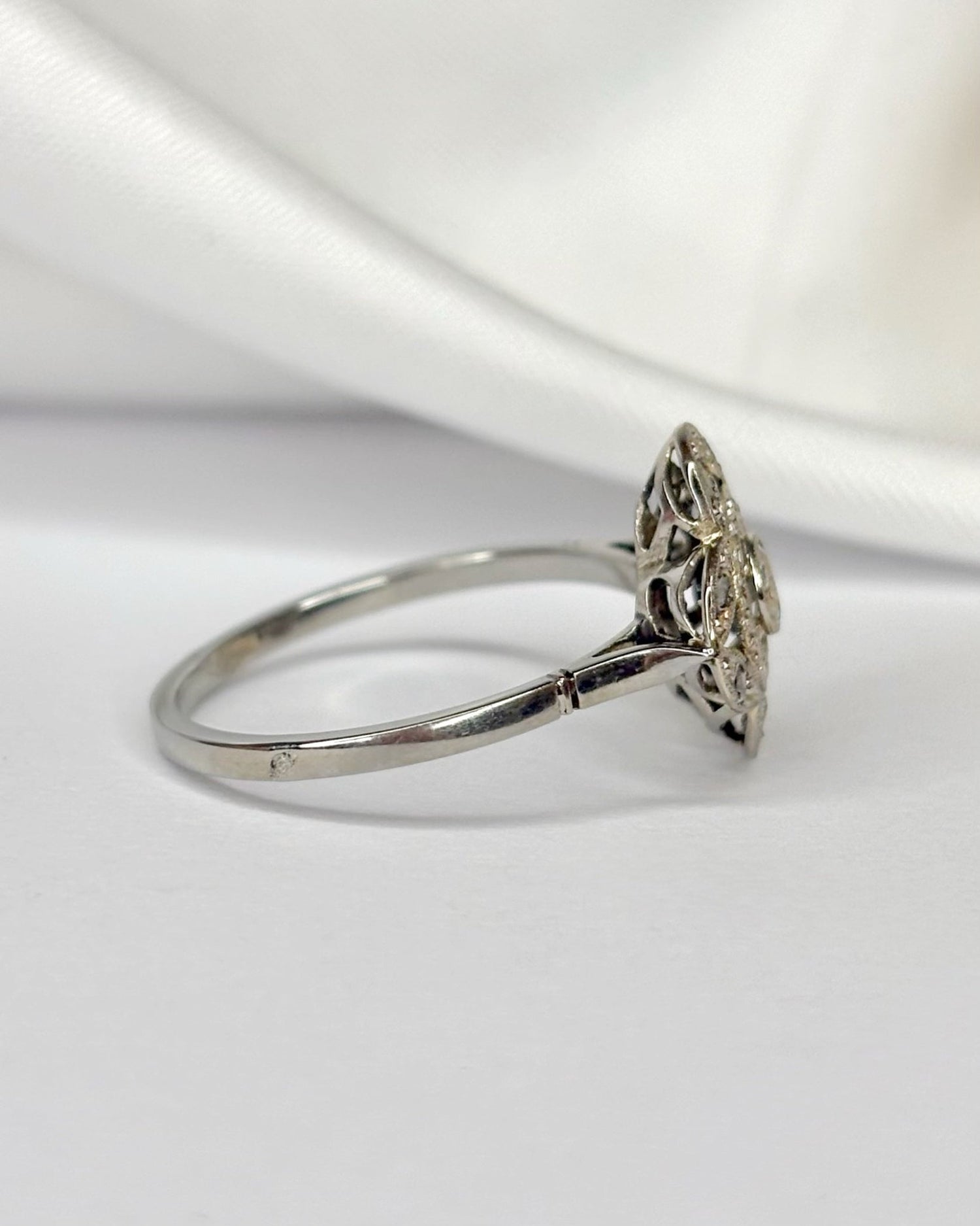 Bague Art - Déco Diamants "Chloé" - Elliade Paris