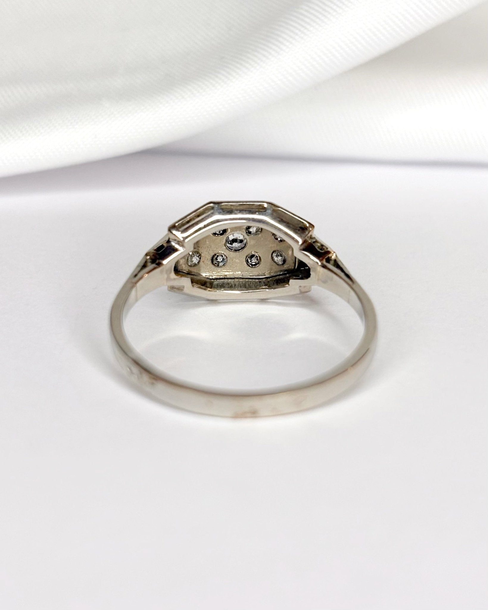 Bague Art Déco Diamants "Claire" - Elliade Paris