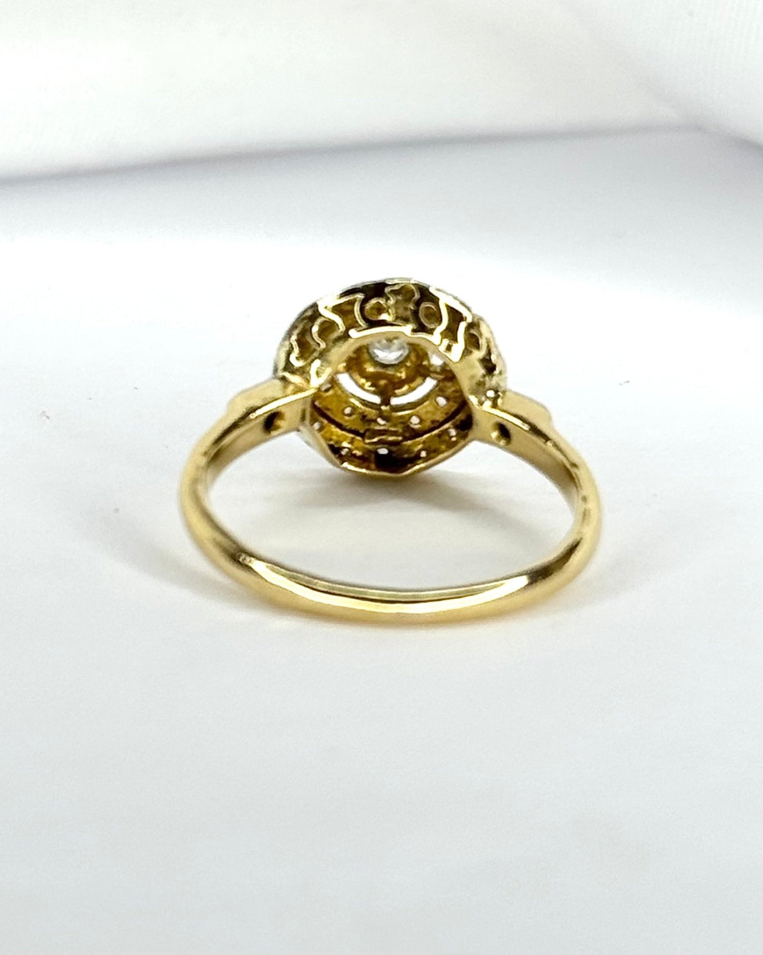 Bague Art-Déco Diamants "Cynthia" - Elliade Paris