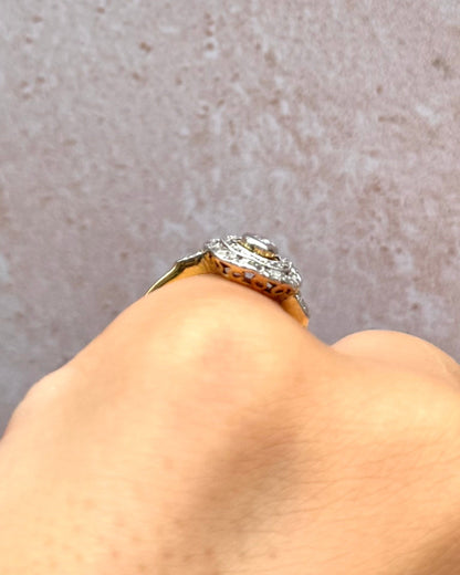 Bague Art-Déco Diamants "Cynthia" - Elliade Paris
