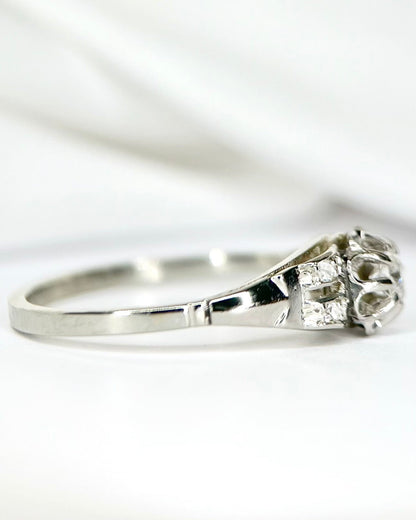 Bague Art-Déco Diamants "Cyrielle" - Elliade Paris