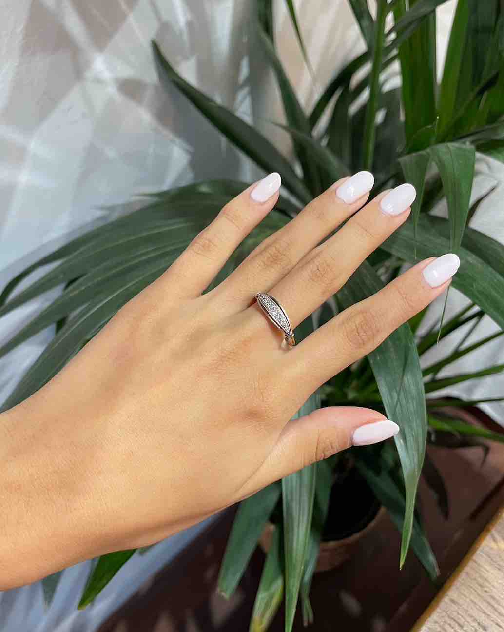 Bague Art - déco Diamants "Drina" - Elliade Paris
