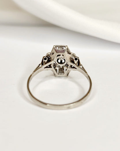 Bague Art - Déco Diamants "Ella" - Elliade Paris