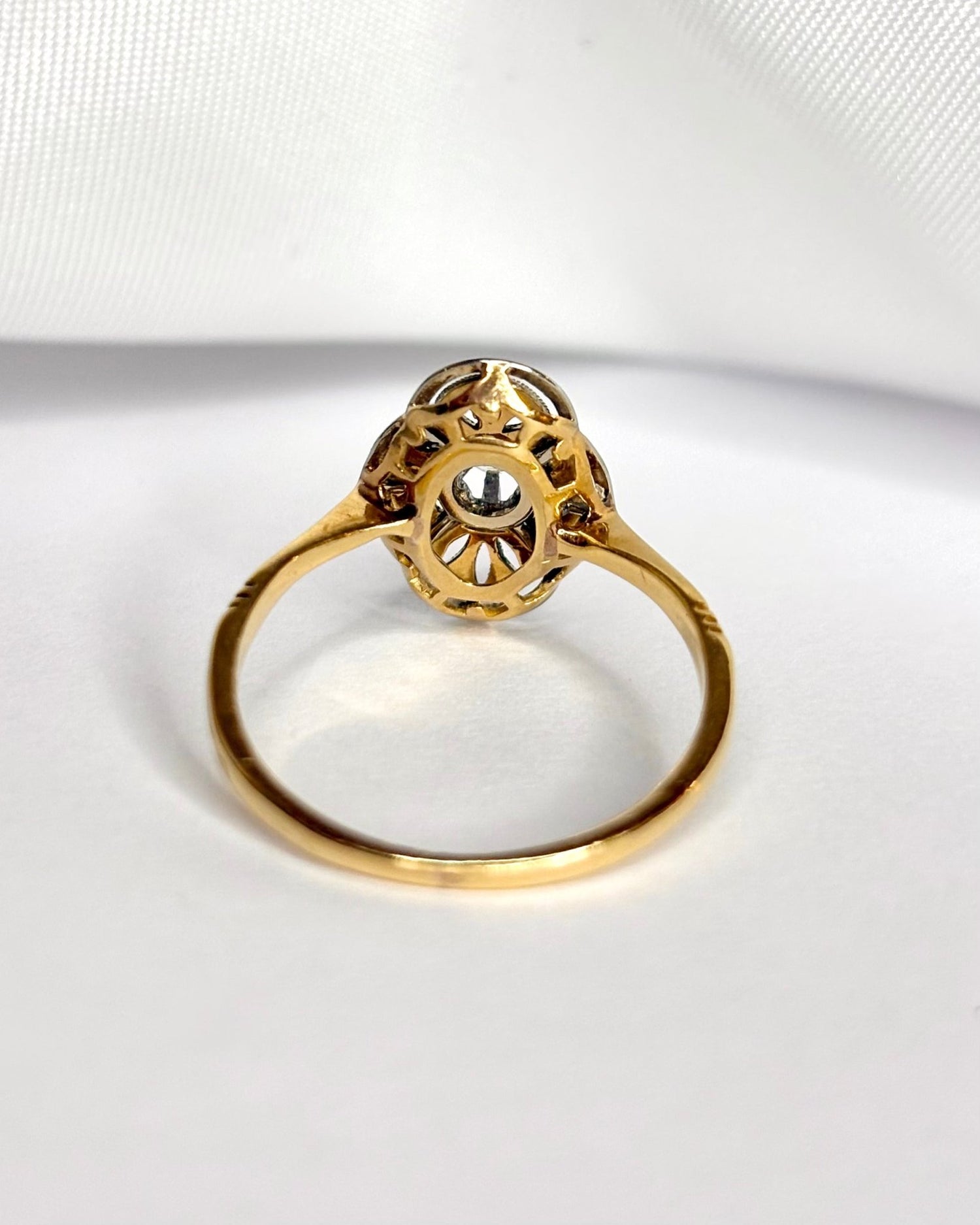 Bague Art Déco Diamants "Emily" - Elliade Paris