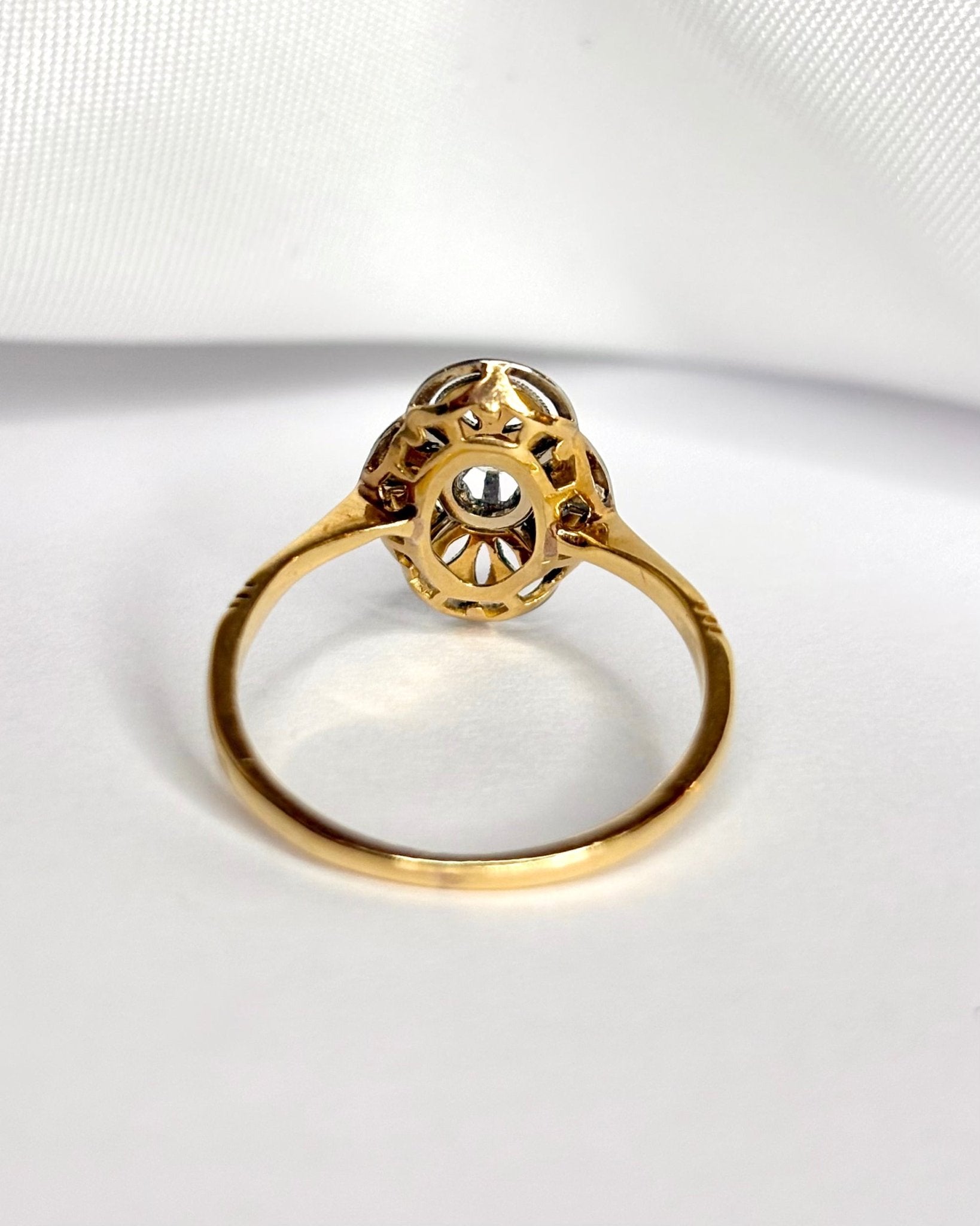 Bague Art Déco Diamants "Emily" - Elliade Paris