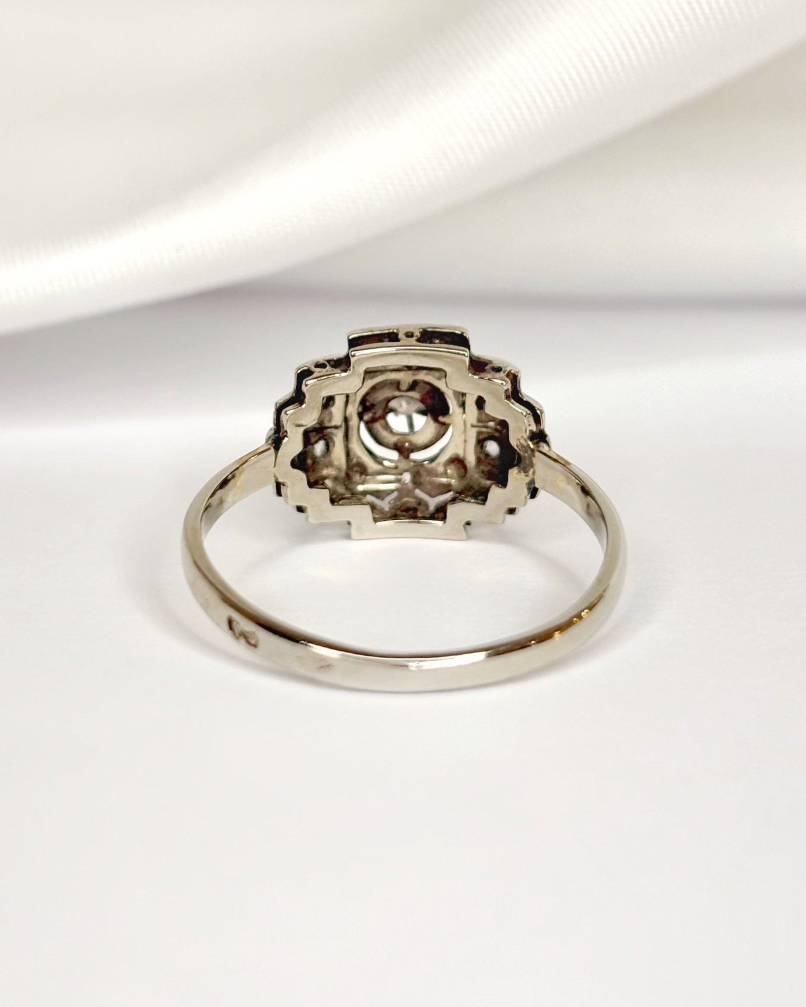 Bague Art-Déco Diamants "Emma" - Elliade Paris