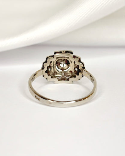 Bague Art-Déco Diamants "Emma" - Elliade Paris