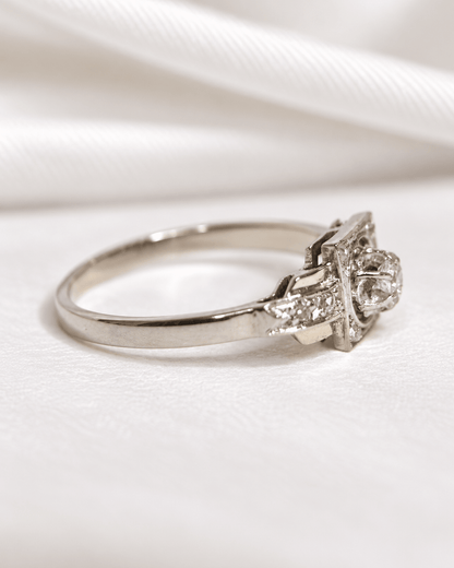 Bague Art-Déco Diamants "Erica" - Elliade Paris