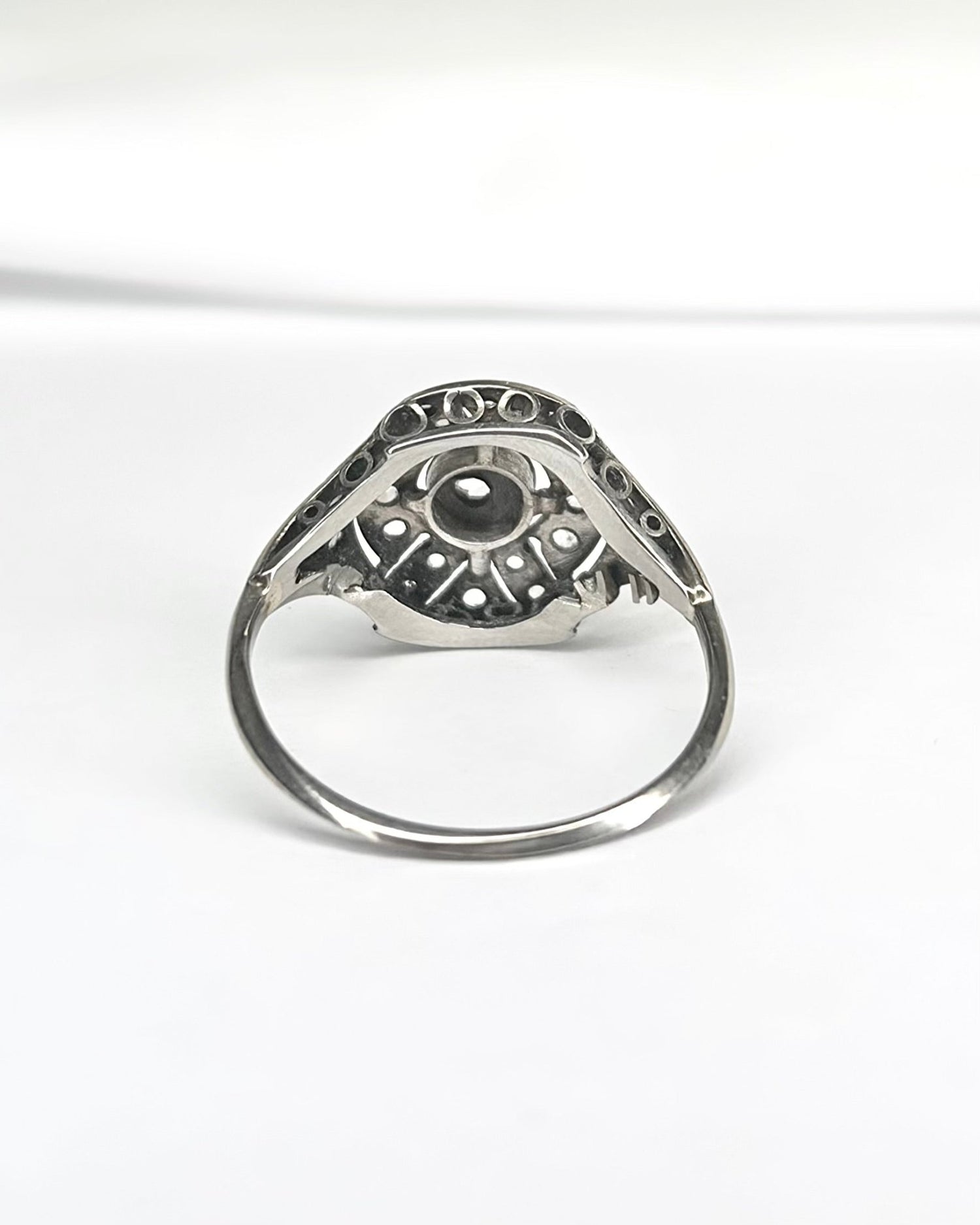 Bague Art - Déco Diamants "Estelle" - Elliade Paris
