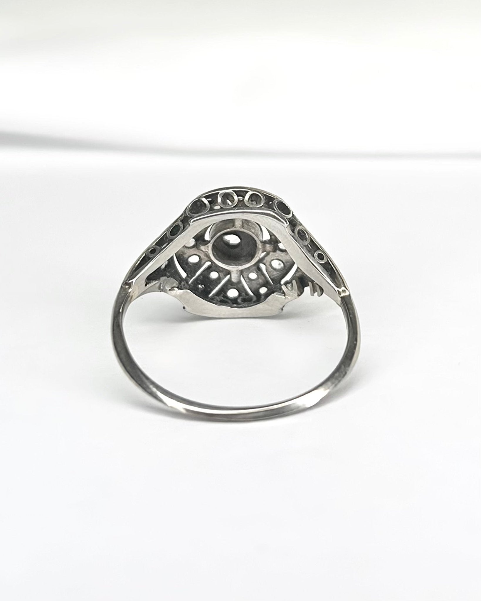 Bague Art - Déco Diamants "Estelle" - Elliade Paris