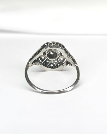 Bague Art - Déco Diamants "Estelle" - Elliade Paris