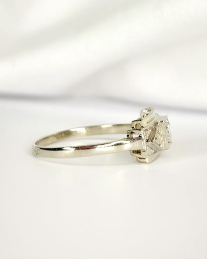 Bague Art-Déco Diamants "Esther" - Elliade Paris