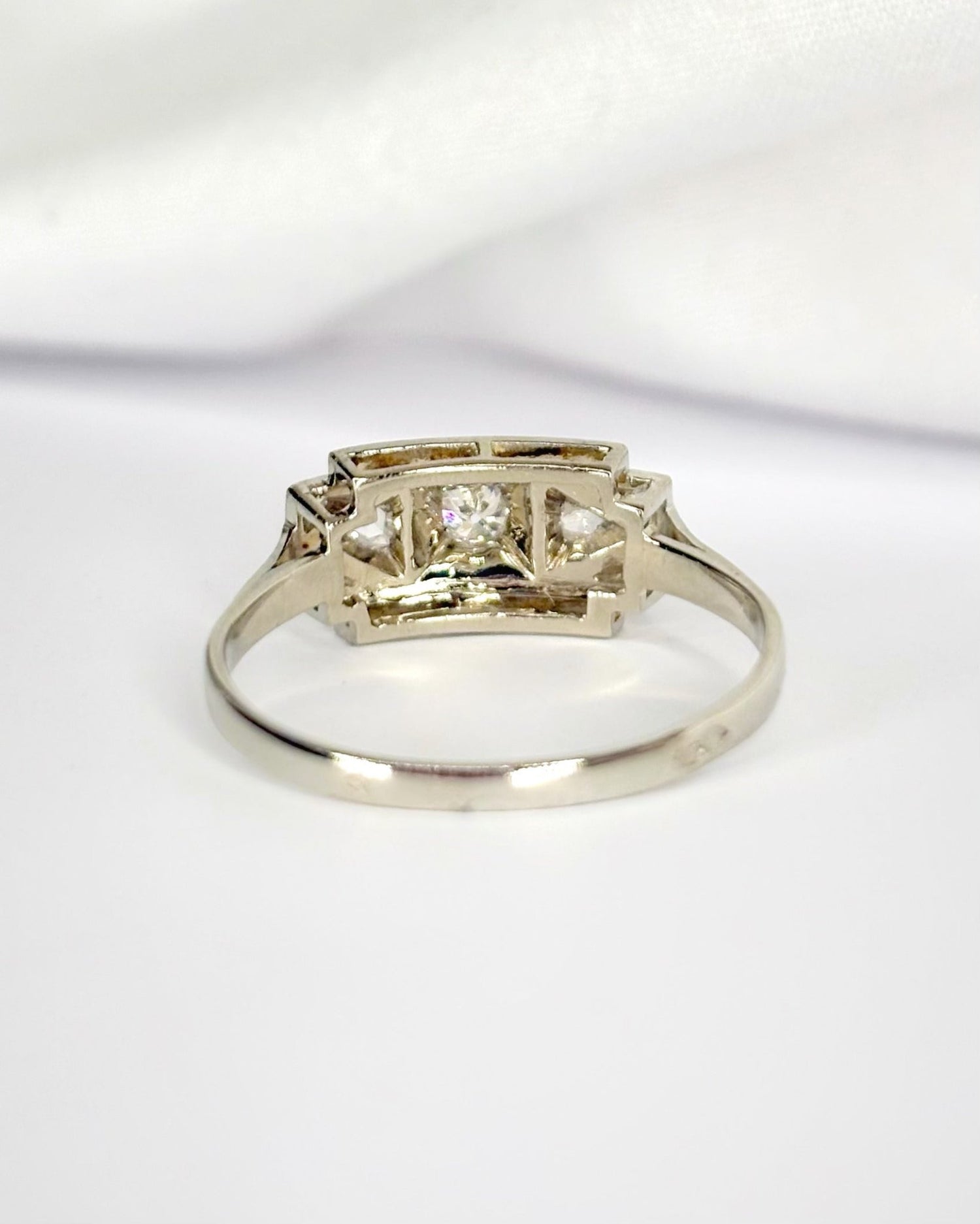 Bague Art-Déco Diamants "Esther" - Elliade Paris