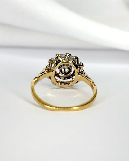 Bague Art Déco Diamants "Eudoxie" - Elliade Paris