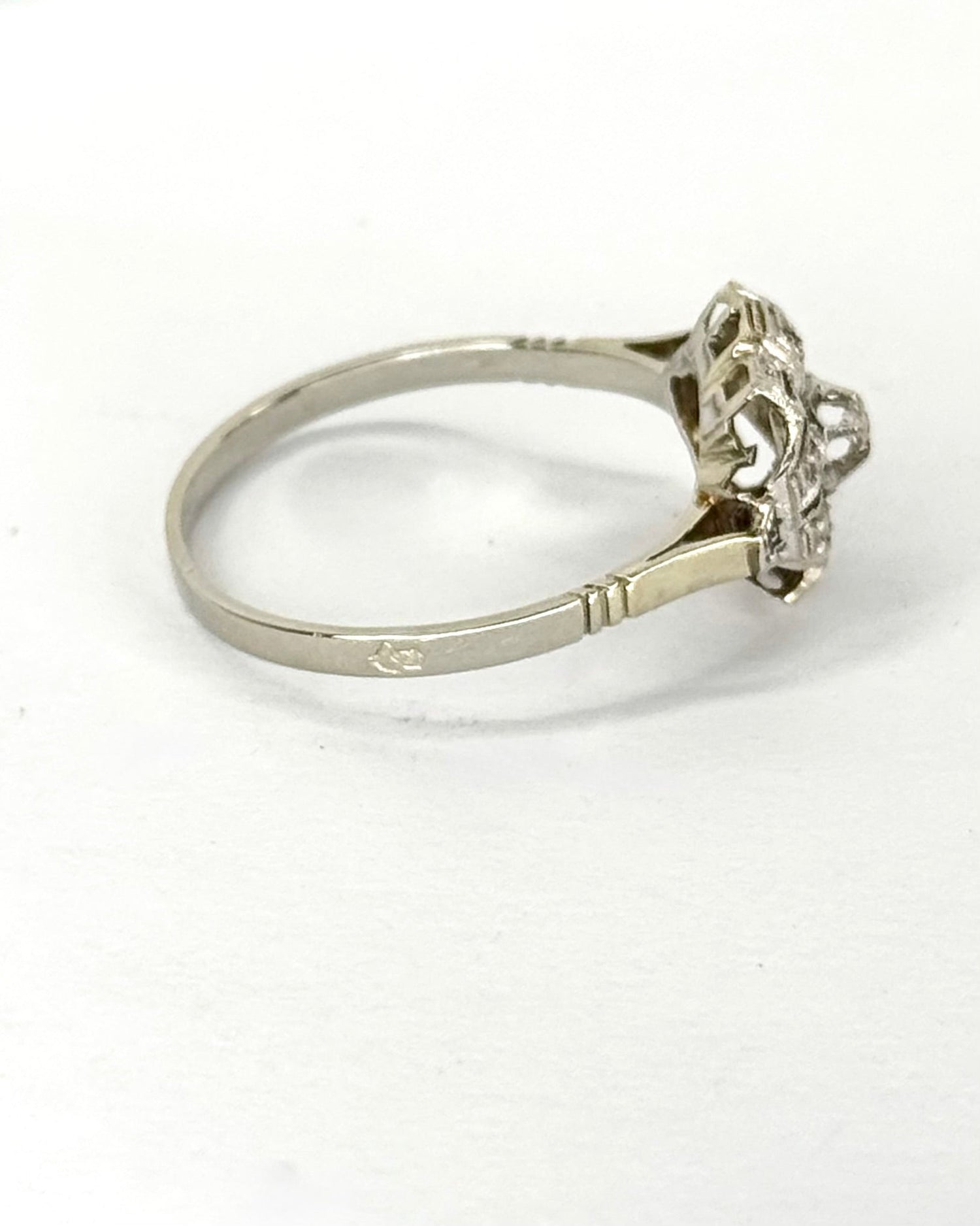Bague Art-Déco Diamants "Fanélie" - Elliade Paris