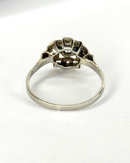 Bague Art-Déco Diamants "Fanélie" - Elliade Paris