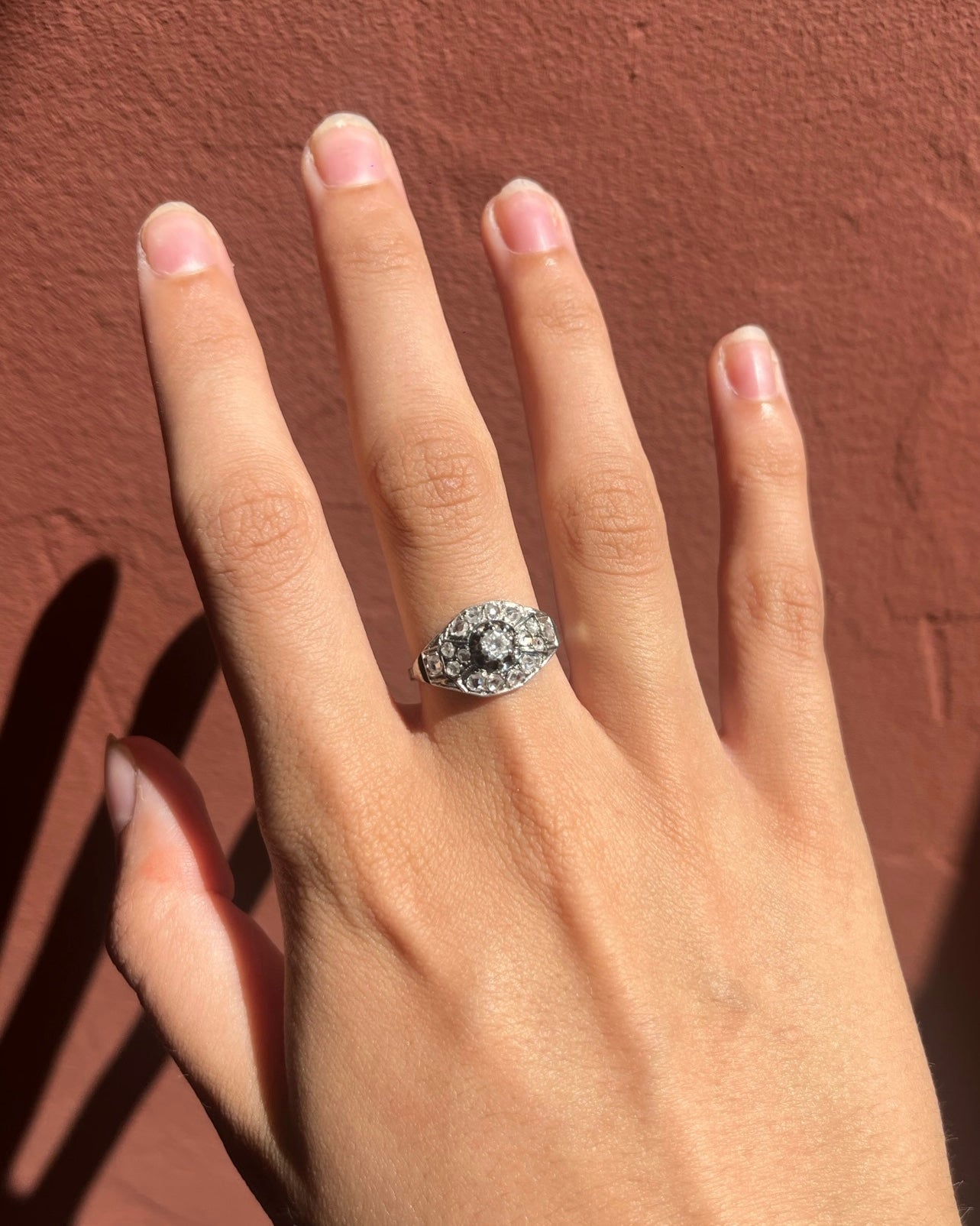 Bague Art Déco Diamants "Félicie" - Elliade Paris