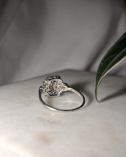 Bague art déco diamants &quot;Géraldine&quot; - Elliade Paris