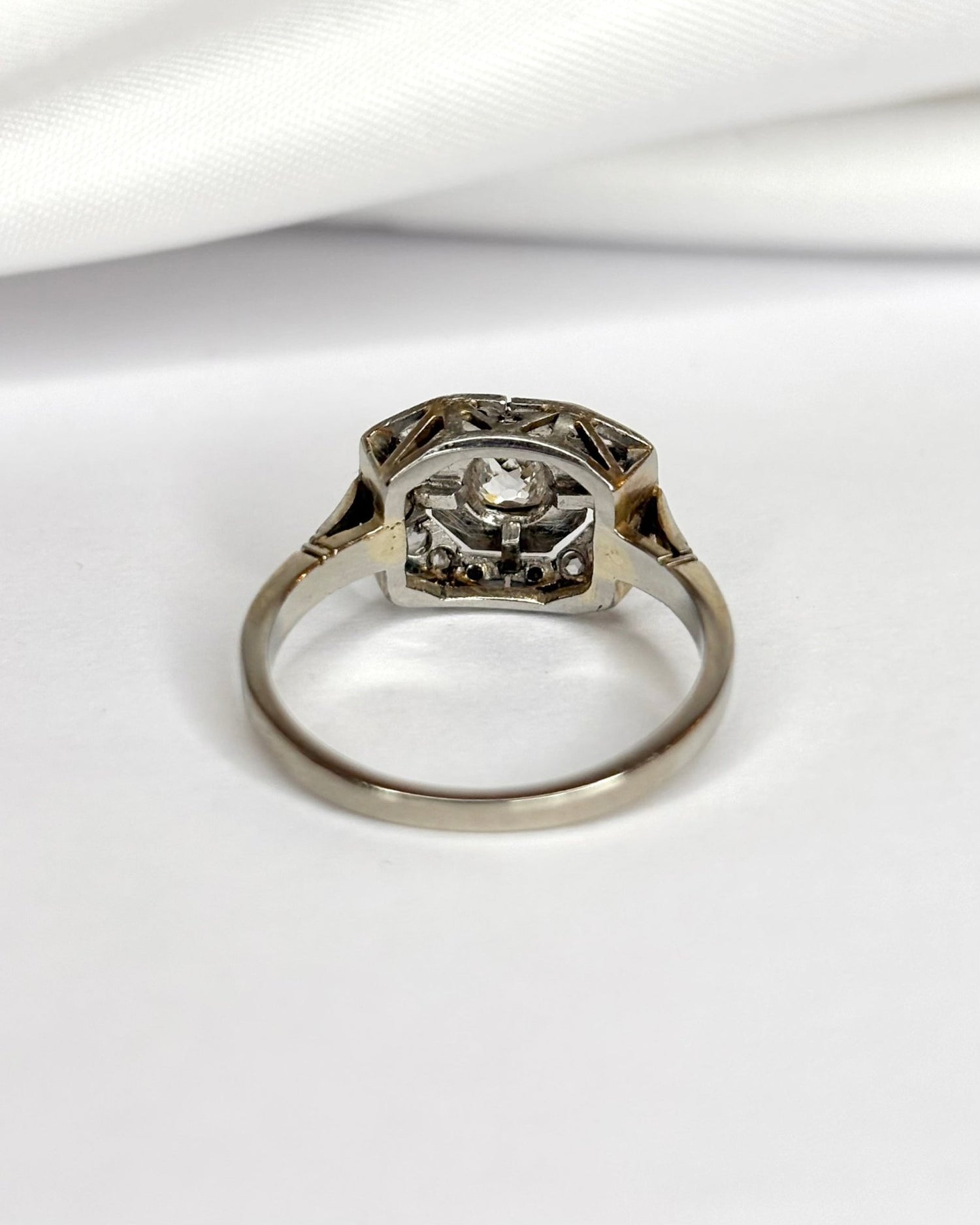 Bague Art Déco Diamants "Gloria" - Elliade Paris