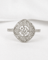 Bague Art-Déco Diamants "Jade" - Elliade Paris