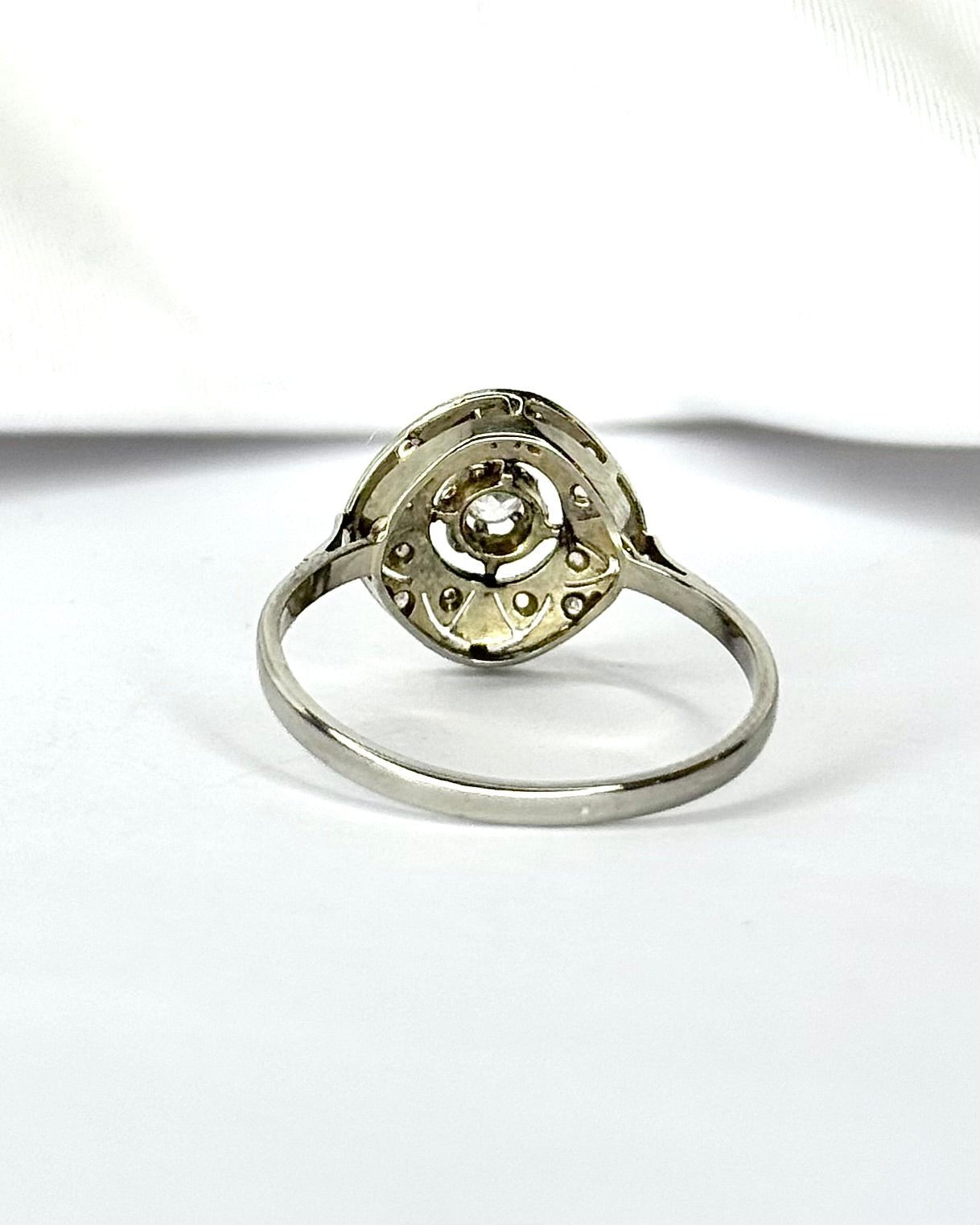 Bague Art-Déco Diamants "Jade" - Elliade Paris