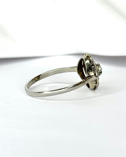 Bague Art-Déco Diamants "Jade" - Elliade Paris