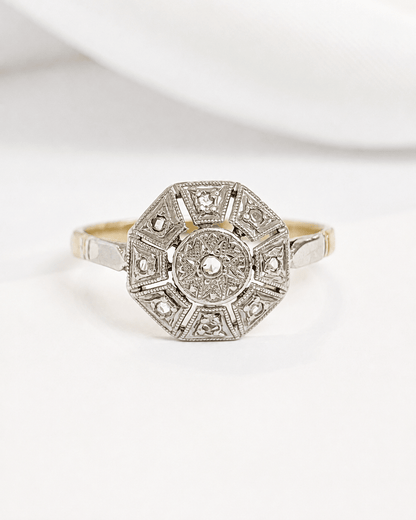 Bague Art-Déco Diamants "Joshua" - Elliade Paris