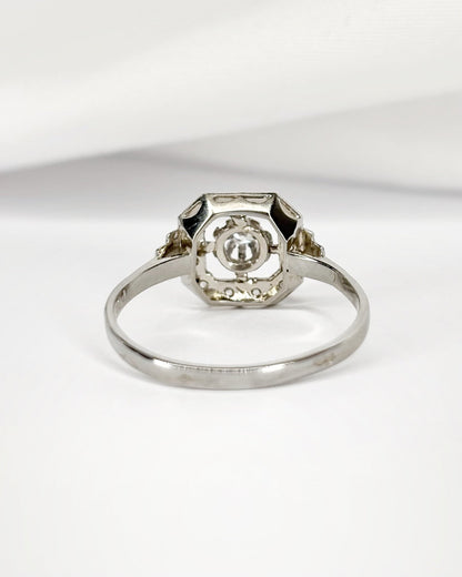 Bague Art - Déco Diamants "Julia" - Elliade Paris