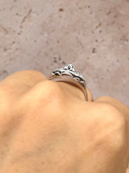 Bague Art-Déco Diamants "Laurie" - Elliade Paris