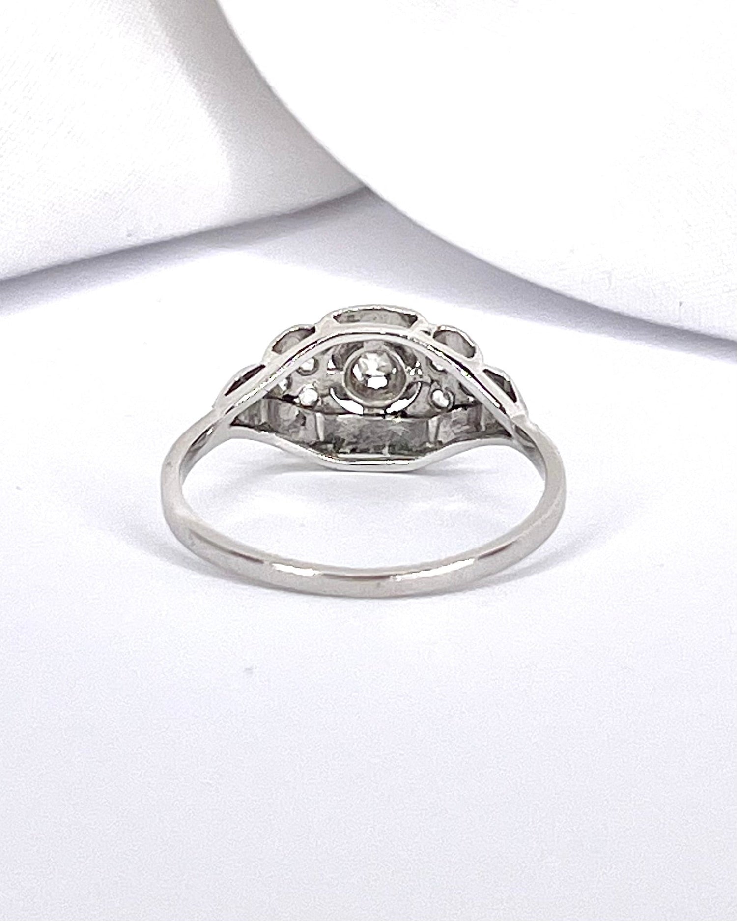 Bague Art-Déco Diamants "Laurie" - Elliade Paris