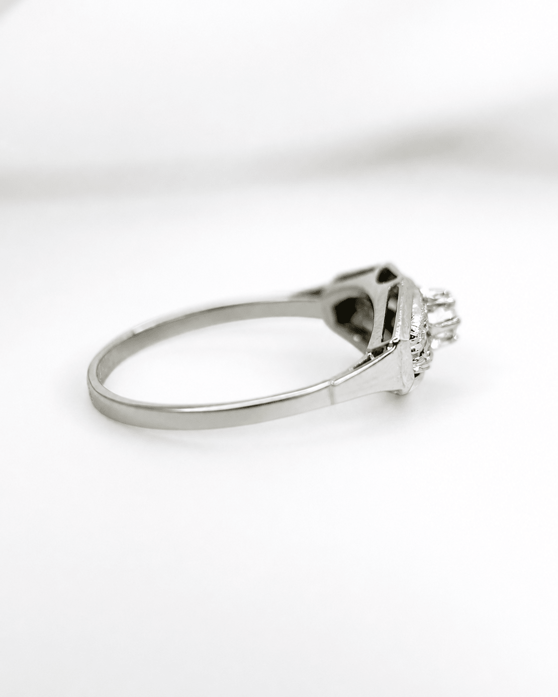 Bague Art-Déco Diamants "Lédio" - Elliade Paris