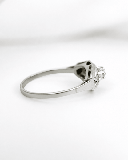 Bague Art-Déco Diamants "Lédio" - Elliade Paris