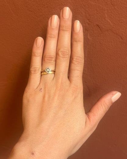 Bague Art Déco Diamants &quot;Lisana&quot; - Elliade Paris