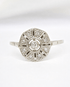 Bague Art-Déco Diamants "Lorianne" - Elliade Paris