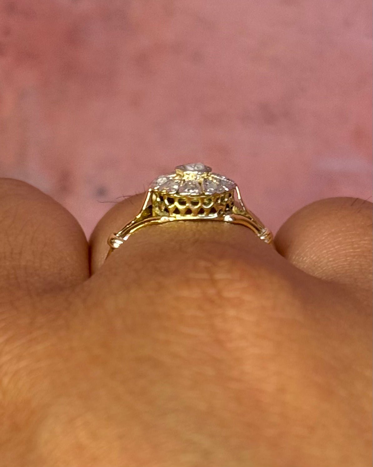 Bague Art-Déco Diamants "Ludmila" - Elliade Paris