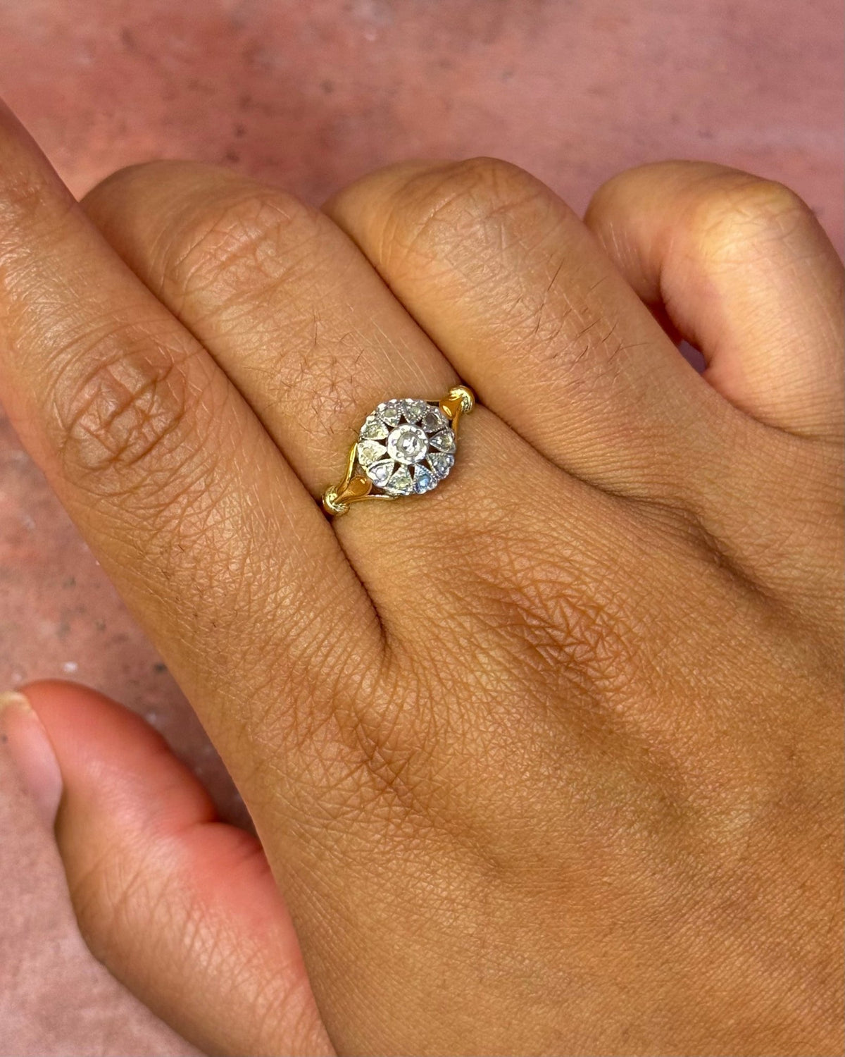 Bague Art-Déco Diamants "Ludmila" - Elliade Paris