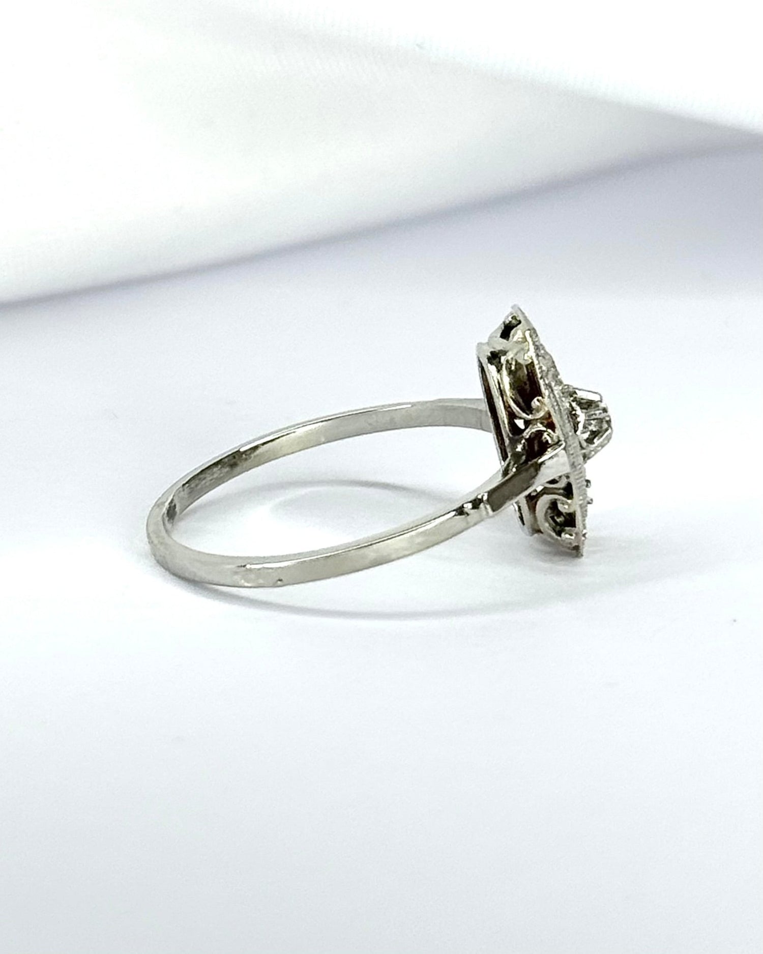 Bague Art-Déco Diamants "Maeva" - Elliade Paris