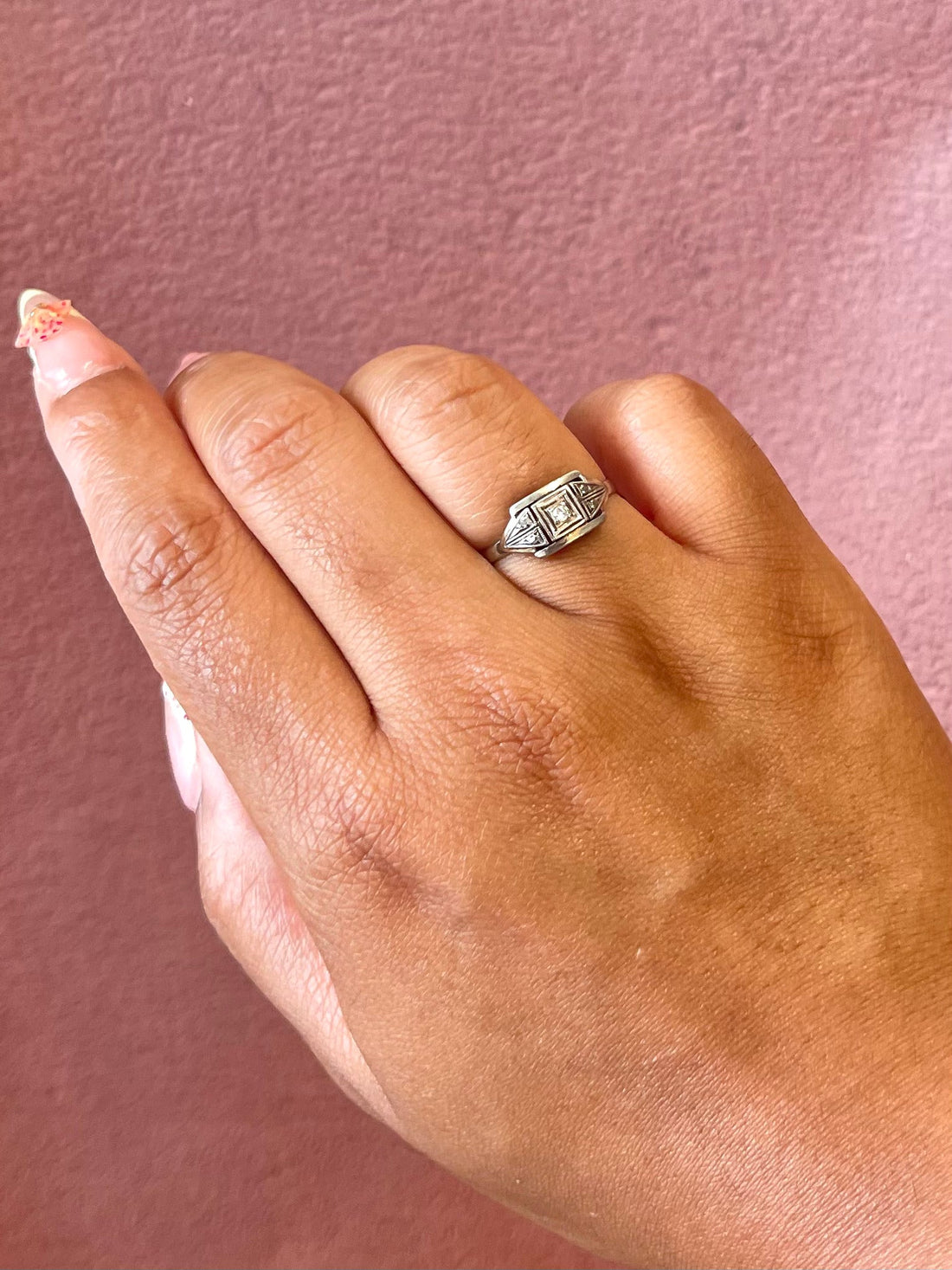 Bague Art-Déco Diamants "Magda" - Elliade Paris
