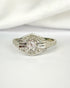 Bague Art-Déco Diamants "Malou" - Elliade Paris