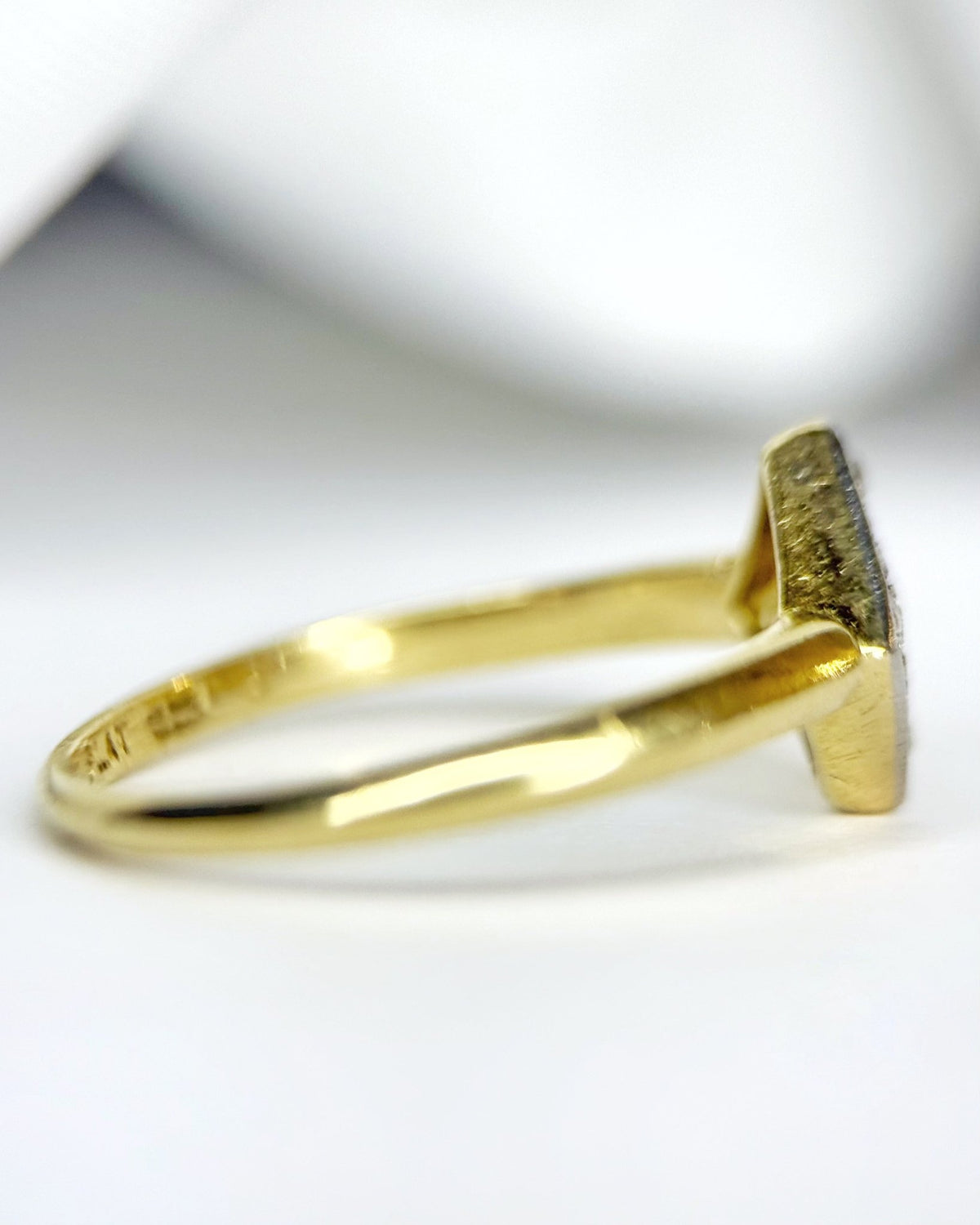 Bague Art-Déco Diamants "Marine" - Elliade Paris