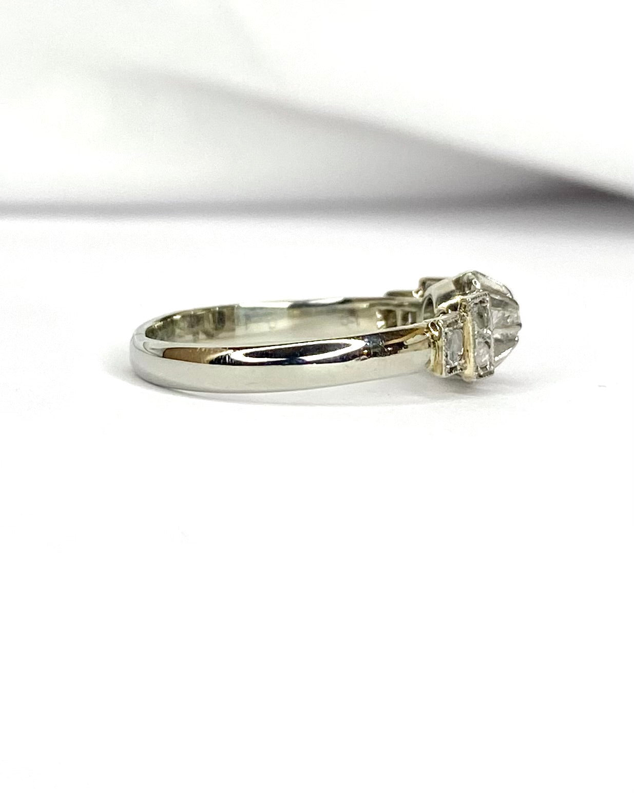 Bague Art - Déco Diamants "Nina" - Elliade Paris